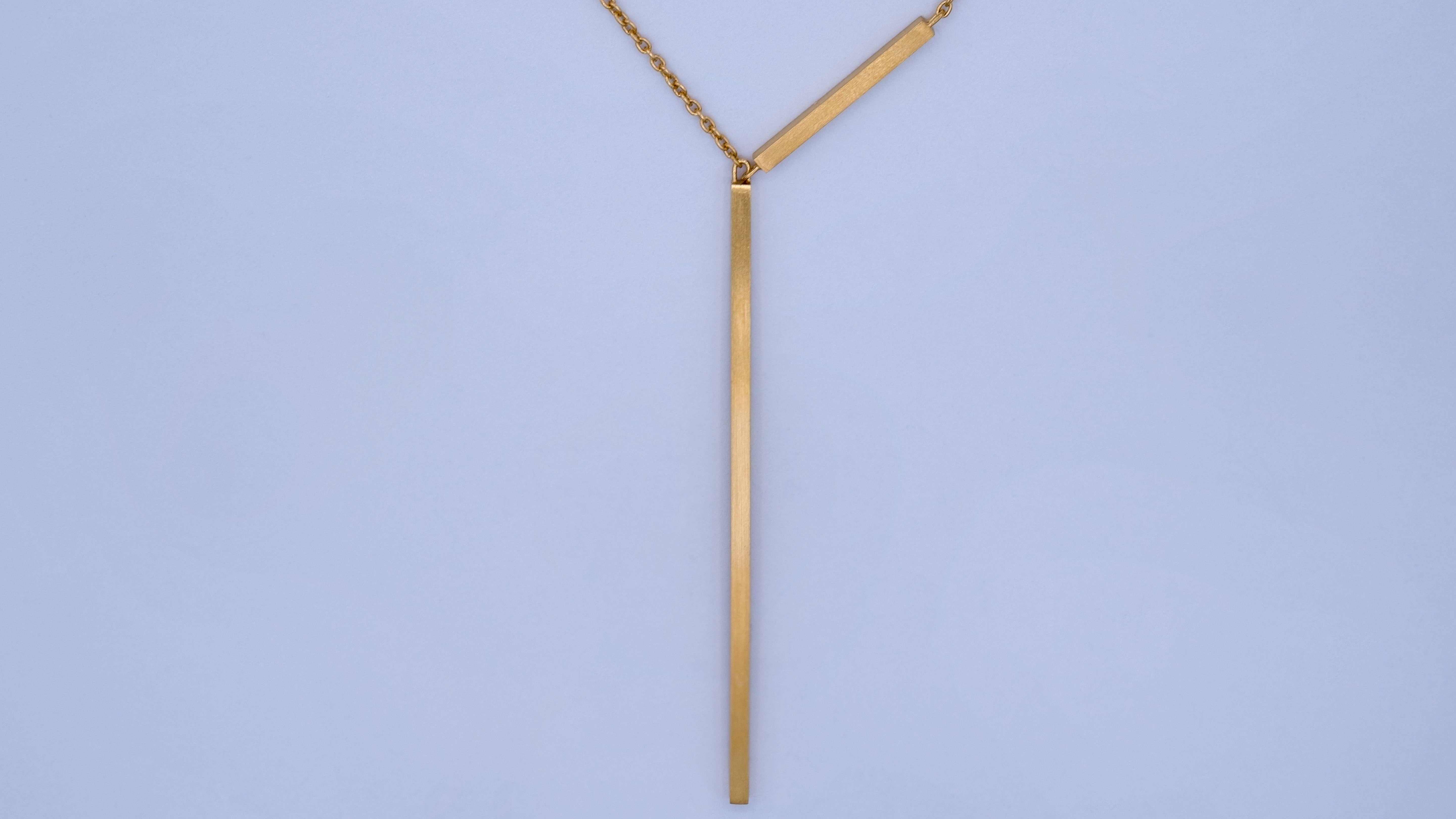 Gold swing ketting Dalila Gomes